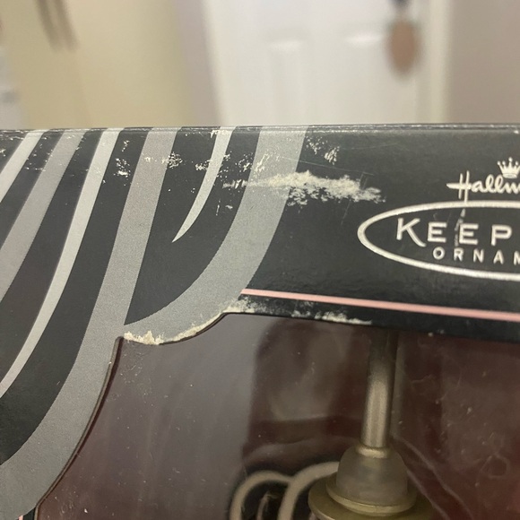 Hallmark Ornament: 45th Anniversary Barbie w/ Lighted Display Stand - Picture 3 of 11